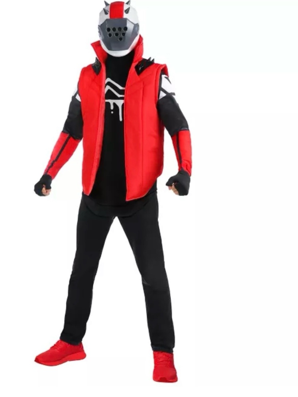 Teen XLord Fortnite Costume - Vest, Gloves & Mask